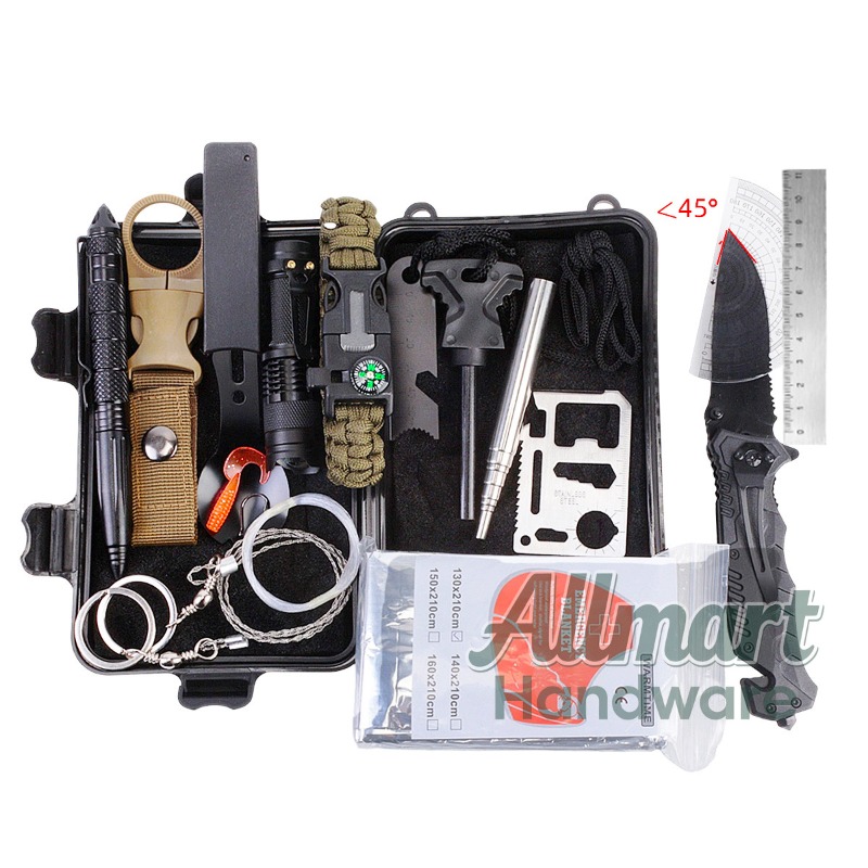 Survival Kit - Çok fonksiyonlu taşınabilir EDC hayatta kalma