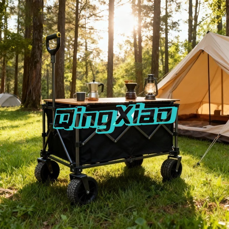 Outdoor Camping Shop - Elektrikli Katlanabilir Kamp Arabası Taşınabilir Açık