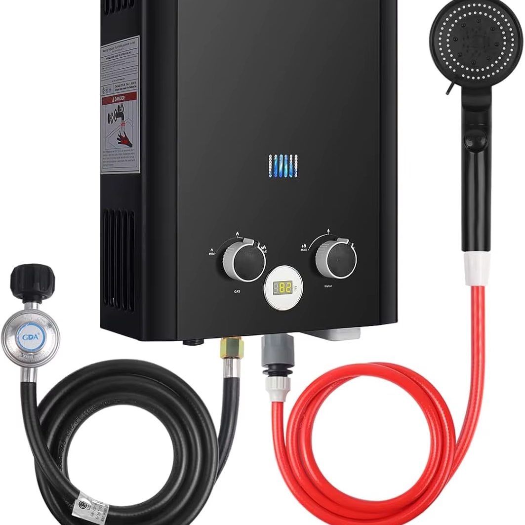 Outdoor Camping Van - Tankless Su Isıtıcısı Propan, 1.58GPM 5L