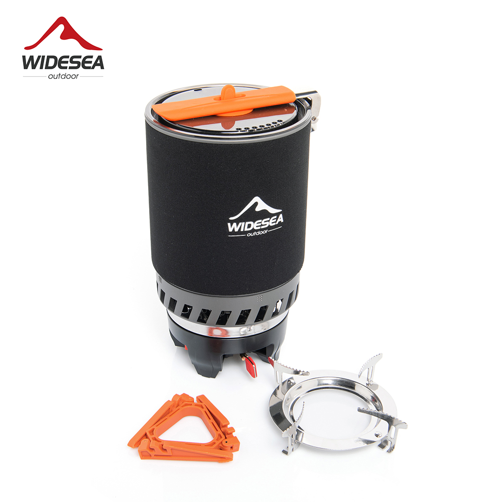 Outdoor Camping Cooking Set - Widesea Kamp Pişirme Sistemi, Isı Değiştirici