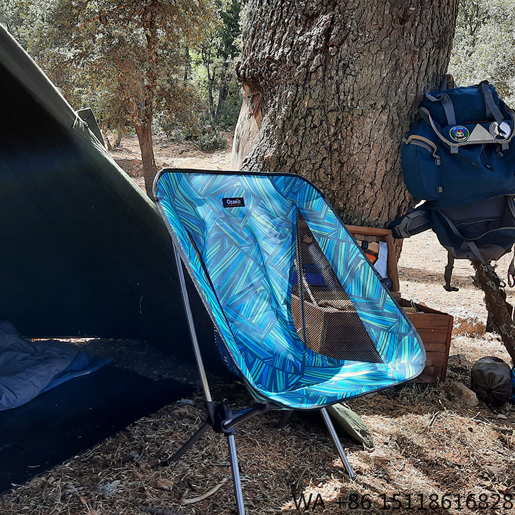 Outdoor Camping Folding Chair - Taşınabilir Katlanır Kamp Sandalyesi Hafif Ay