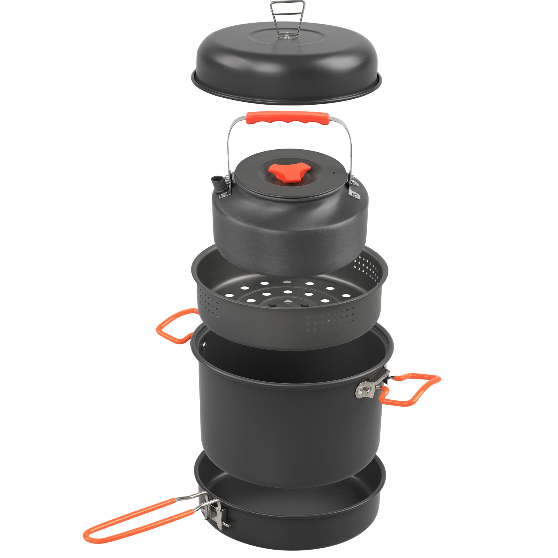 Outdoor Camping Cooking Set - Açık TENCERE SETİ kamp tencere su