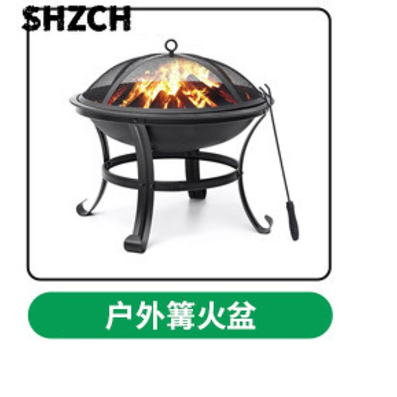 Outdoor Camping Furniture - Açık Hava Kömürlü Mangal Isıtıcı Soba