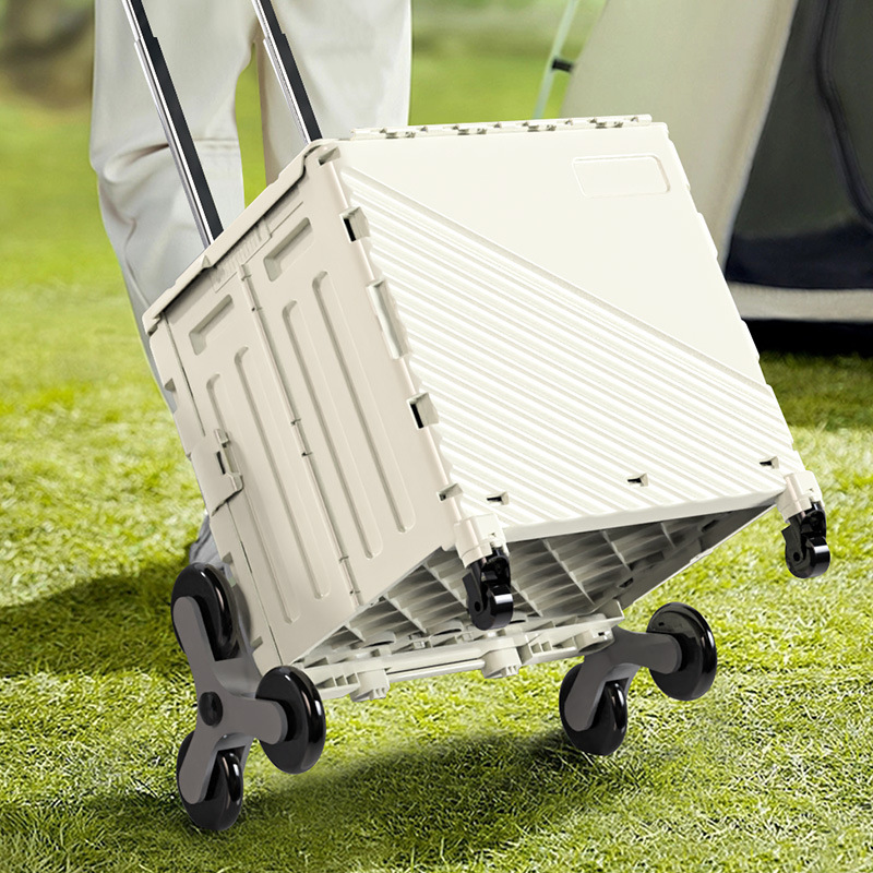 Outdoor Camping Shop - Katlanabilir Alışveriş Arabası Taşınabilir Hafif Çok