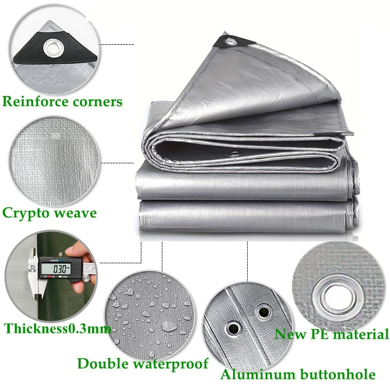 Büyük muşamba 3mx5 6 8 4x4 5 6 - Outdoor Camping Automatic Quick Opening Tent incelemesi ve fiyatı