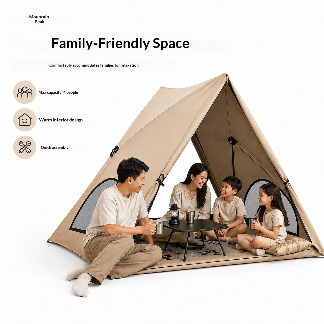 Otomatik Üçgen Çadır, Sadece 3 - Outdoor Camping Automatic Quick Opening Tent incelemesi ve fiyatı