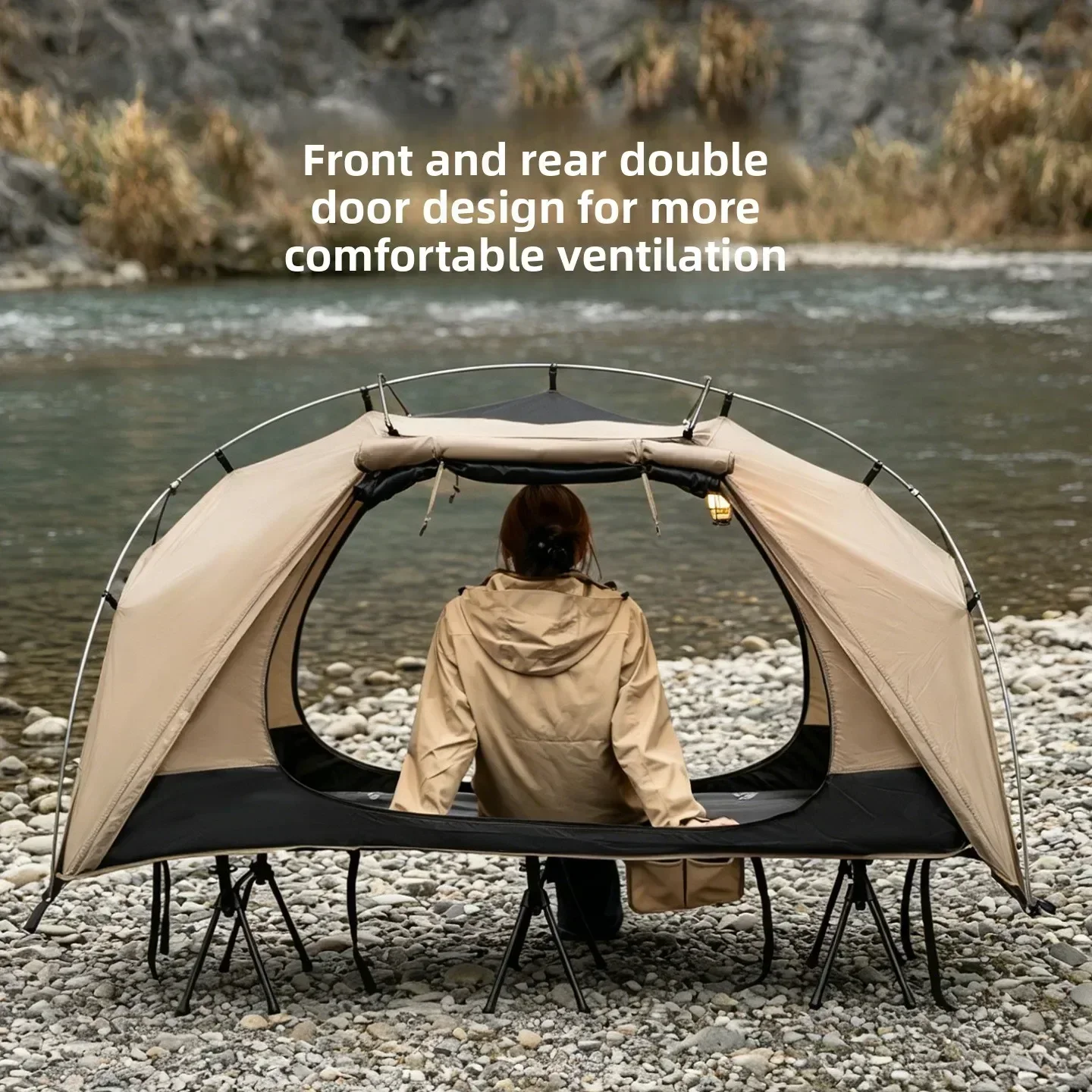 Mountainhiker Kamp Yatağı Çadı - Outdoor Camping Automatic Quick Opening Tent incelemesi ve fiyatı