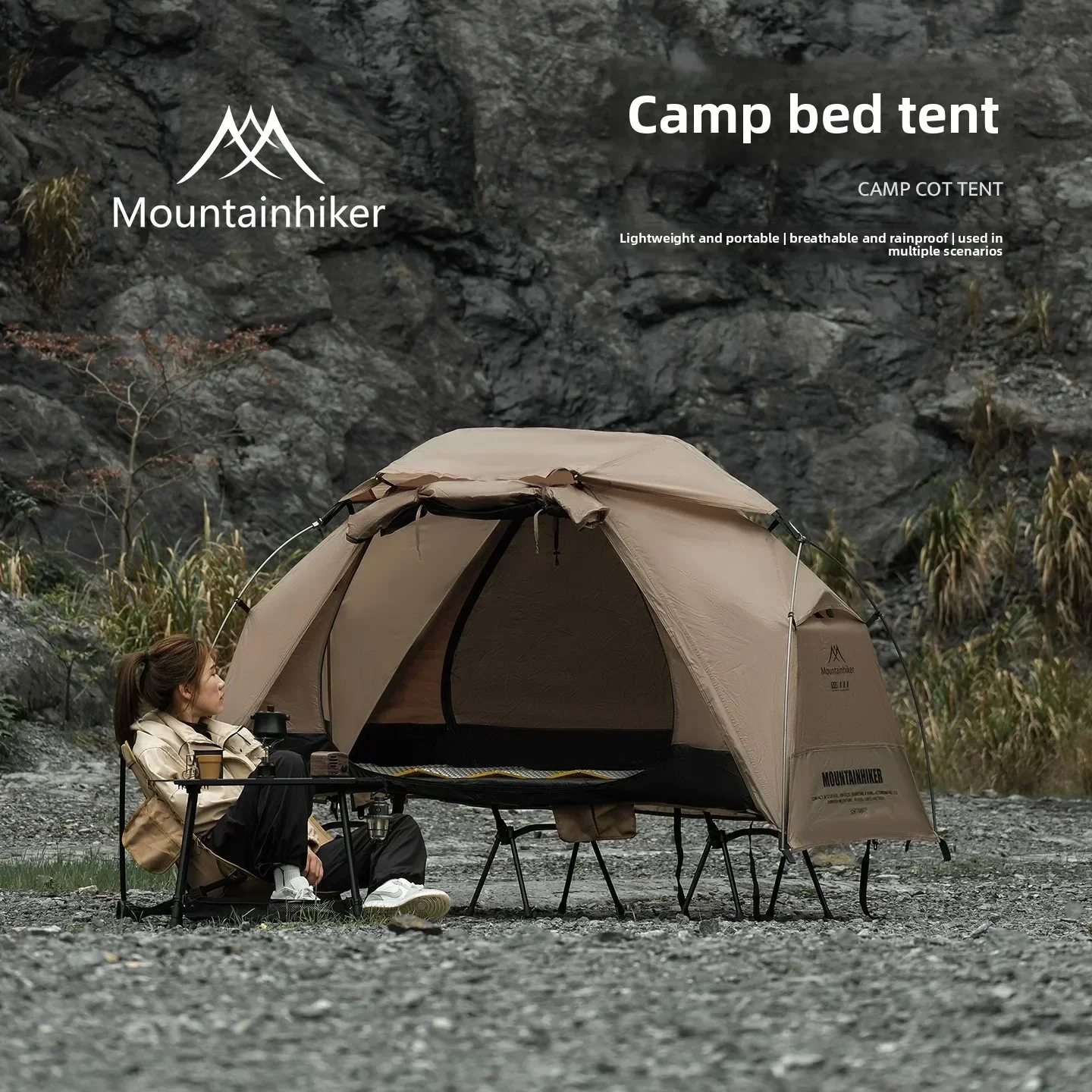 Mountainhiker Kamp Yatağı Çadı - Outdoor Camping Automatic Quick Opening Tent incelemesi ve fiyatı