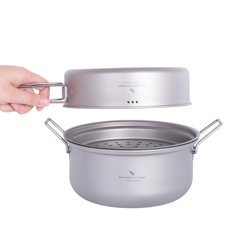 Sınırsız Yolculuk Titanyum Buh - Outdoor Camping Cooking Set incelemesi ve fiyatı