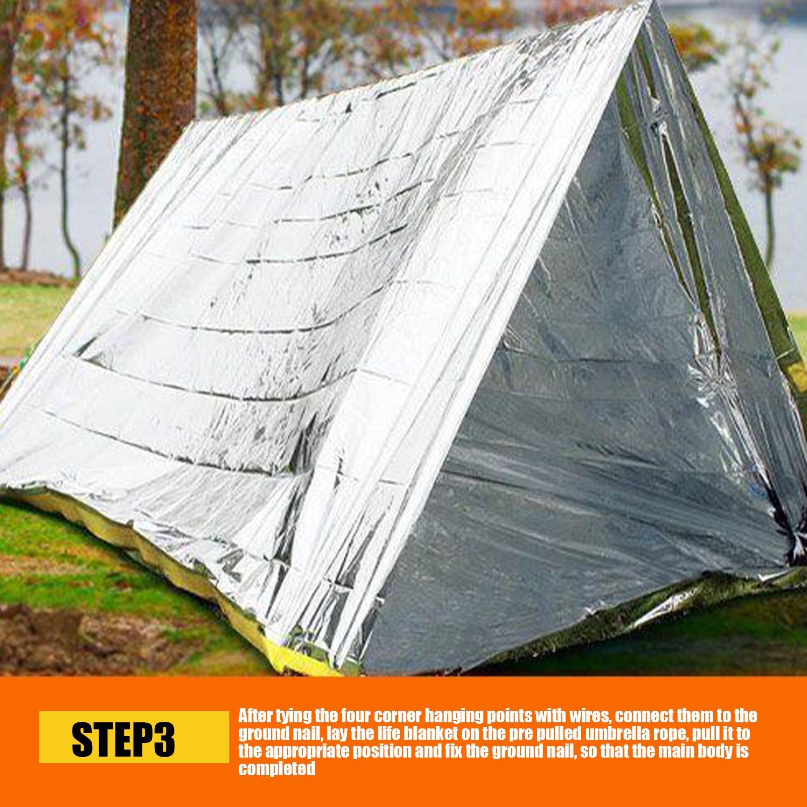 1 adet acil durum battaniyesi  - Survival Kit incelemesi ve fiyatı