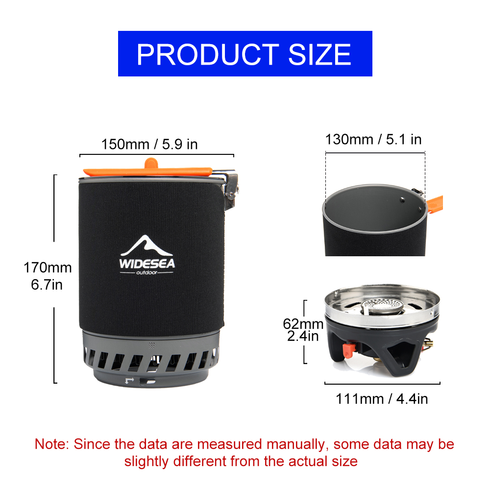 Widesea Kamp Pişirme Sistemi,  - Outdoor Camping Cooking Set incelemesi ve fiyatı