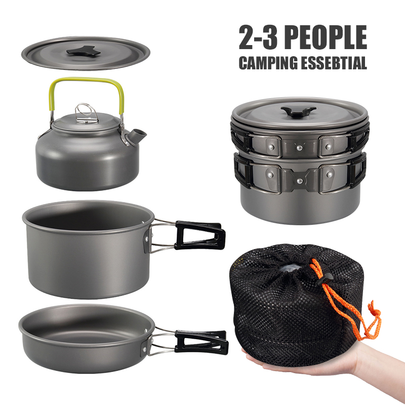 WESTTUNE Kamp Tencere Seti Alü - Outdoor Camping Cooking Set incelemesi ve fiyatı