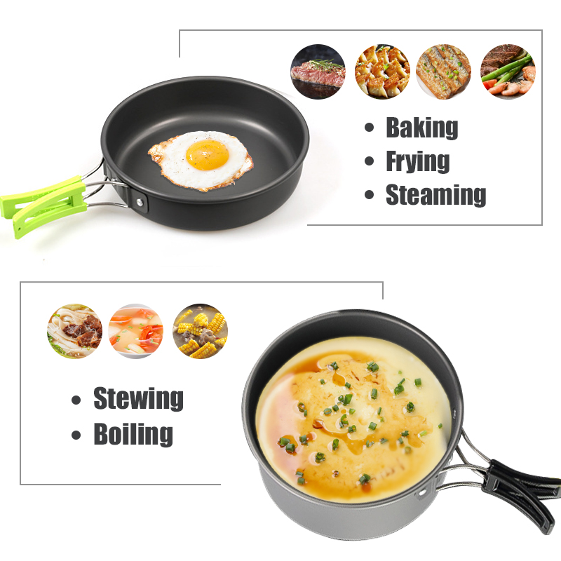 WESTTUNE Kamp Tencere Seti Alü - Outdoor Camping Cooking Set incelemesi ve fiyatı