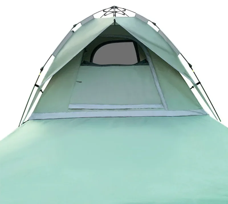 Taşınabilir çift katmanlı pikn - Outdoor Camping Automatic Quick Opening Tent incelemesi ve fiyatı