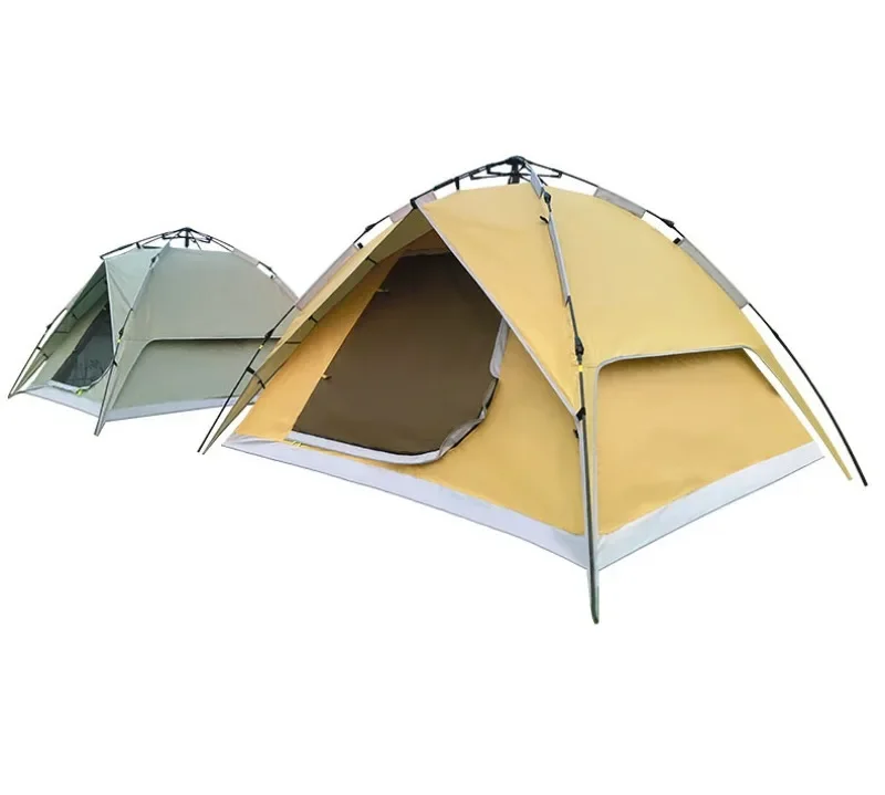 Taşınabilir çift katmanlı pikn - Outdoor Camping Automatic Quick Opening Tent incelemesi ve fiyatı