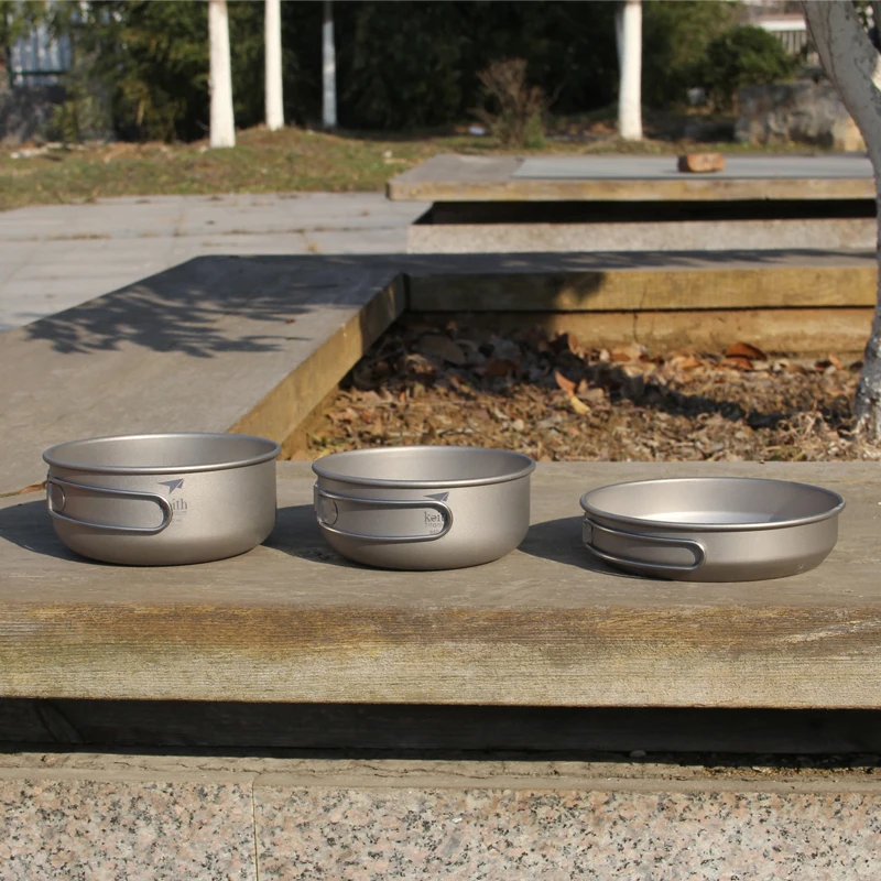 Keith 3 ADET Titanyum Tencere  - Outdoor Camping Cooking Set incelemesi ve fiyatı