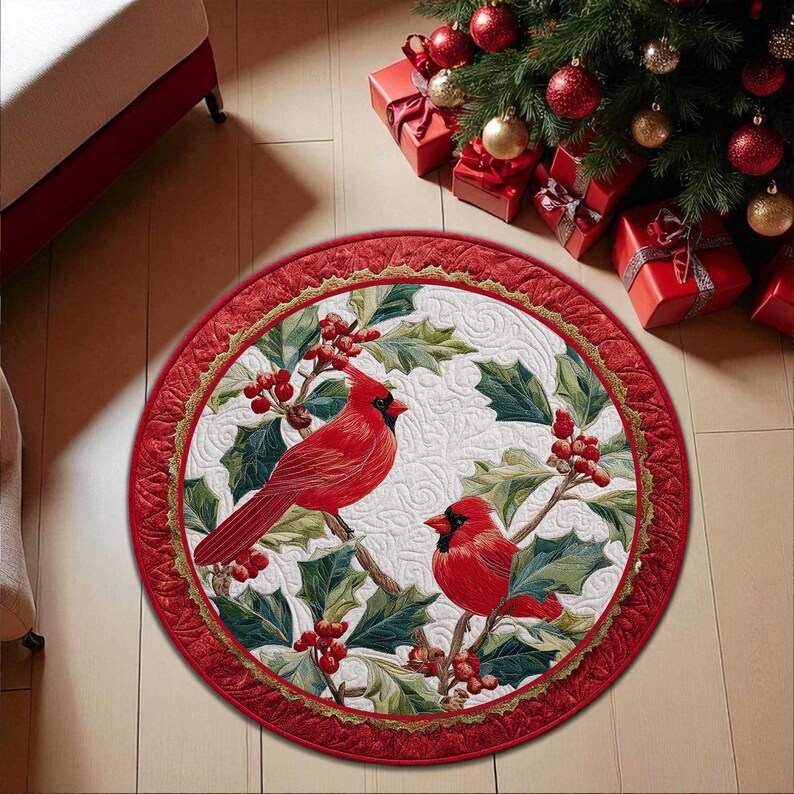 Kardinal Kuş Noel Yuvarlak Pas - Outdoor Camping Decor Ideas incelemesi ve fiyatı