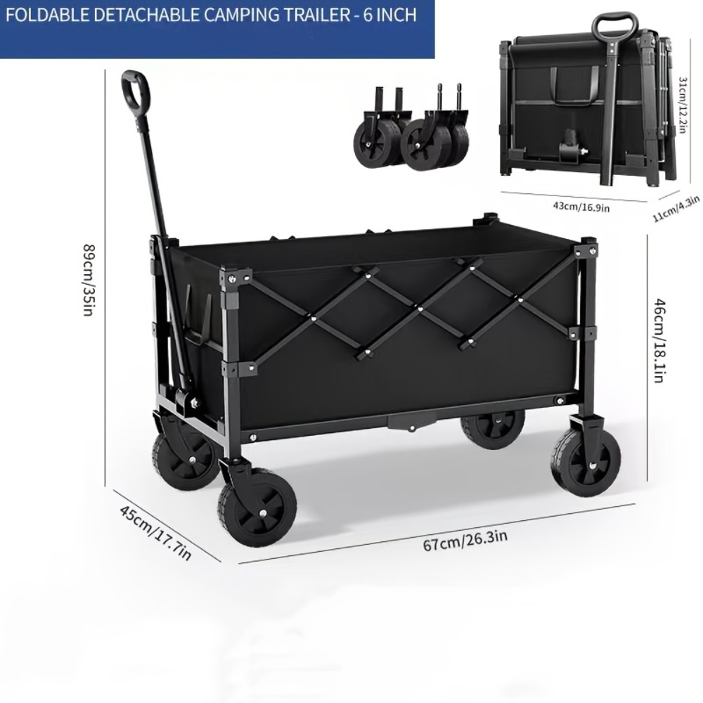 Katlanabilir Bahçe Arabası 360 - Outdoor Camping Shop incelemesi ve fiyatı