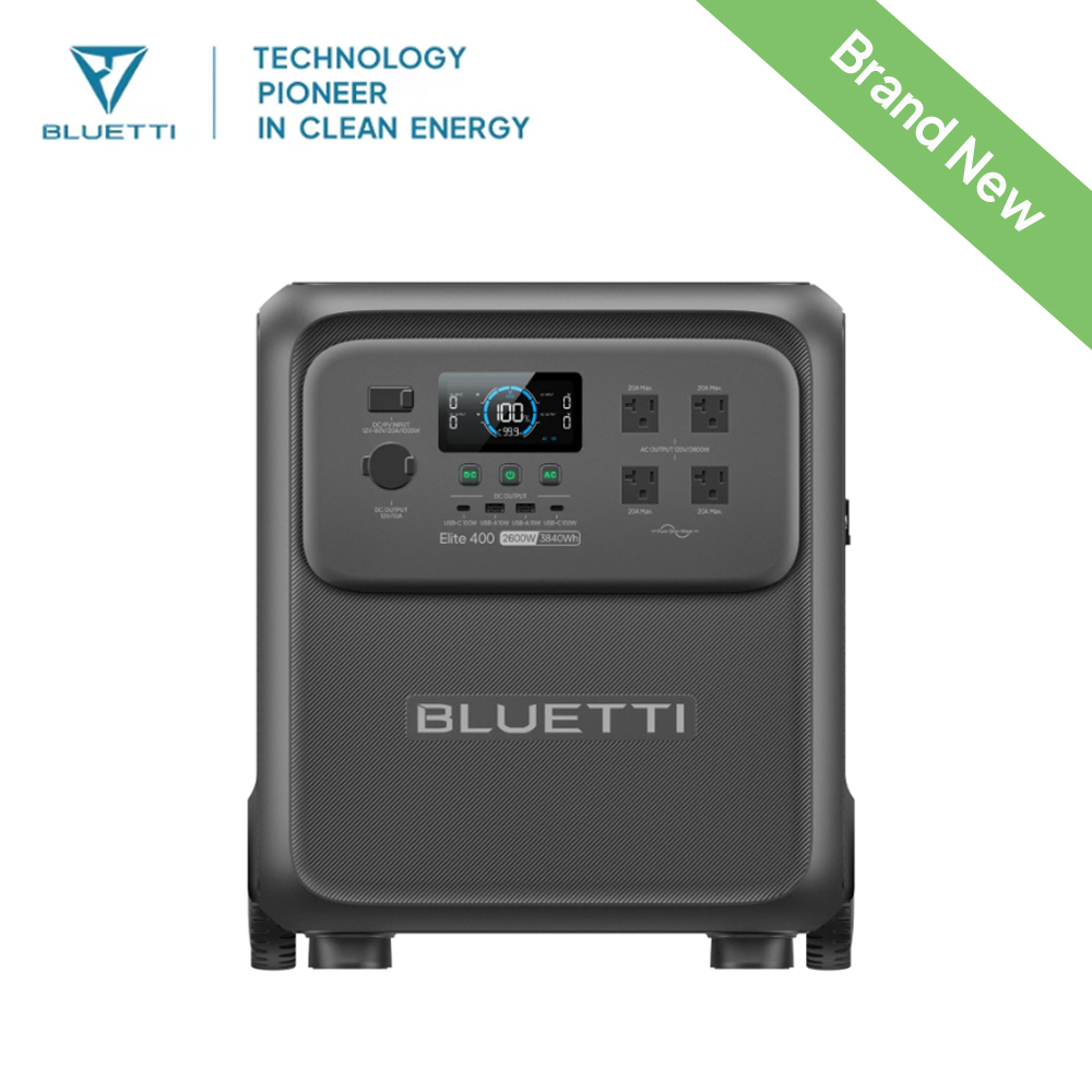 BLUETTI Elite 400 2600W 3840Wh - Outdoor Camping Van incelemesi ve fiyatı