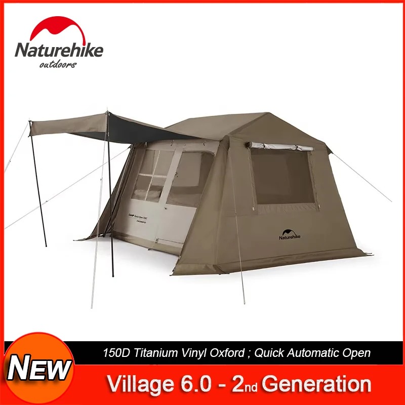 【Dış Mekan】Naturehike Village  - Outdoor Camping Automatic Quick Opening Tent incelemesi ve fiyatı