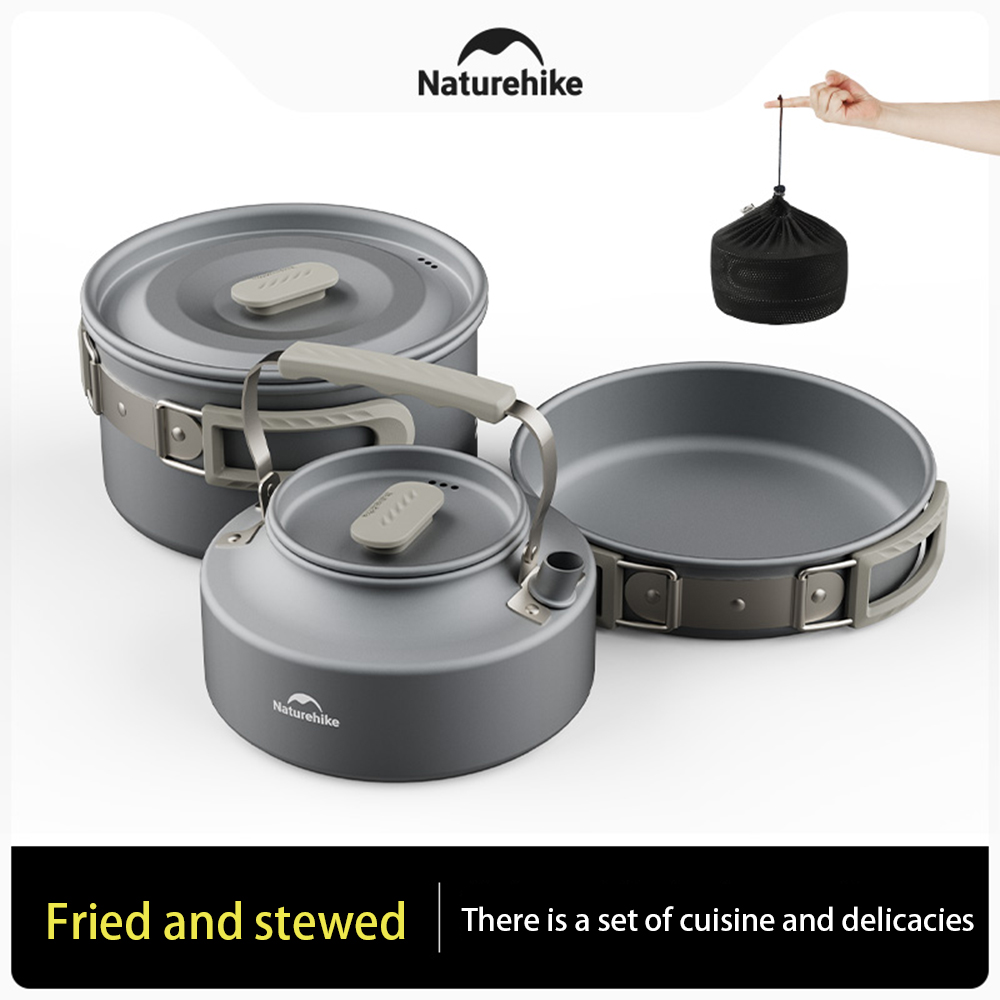 Naturehike Açık Pot Seti, Kamp - Outdoor Camping Cooking Set incelemesi ve fiyatı